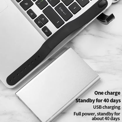 W5Sv Smart Bracelet Vibration Alarm Clock Reminder Sleep Monitoring 24 Hours Pedometer Rechargeable Bracelet